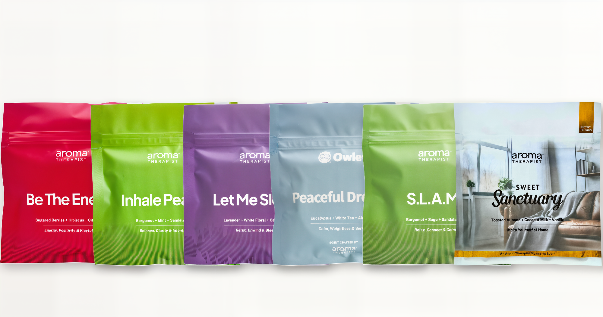 Mind & Body - all six wellness scents