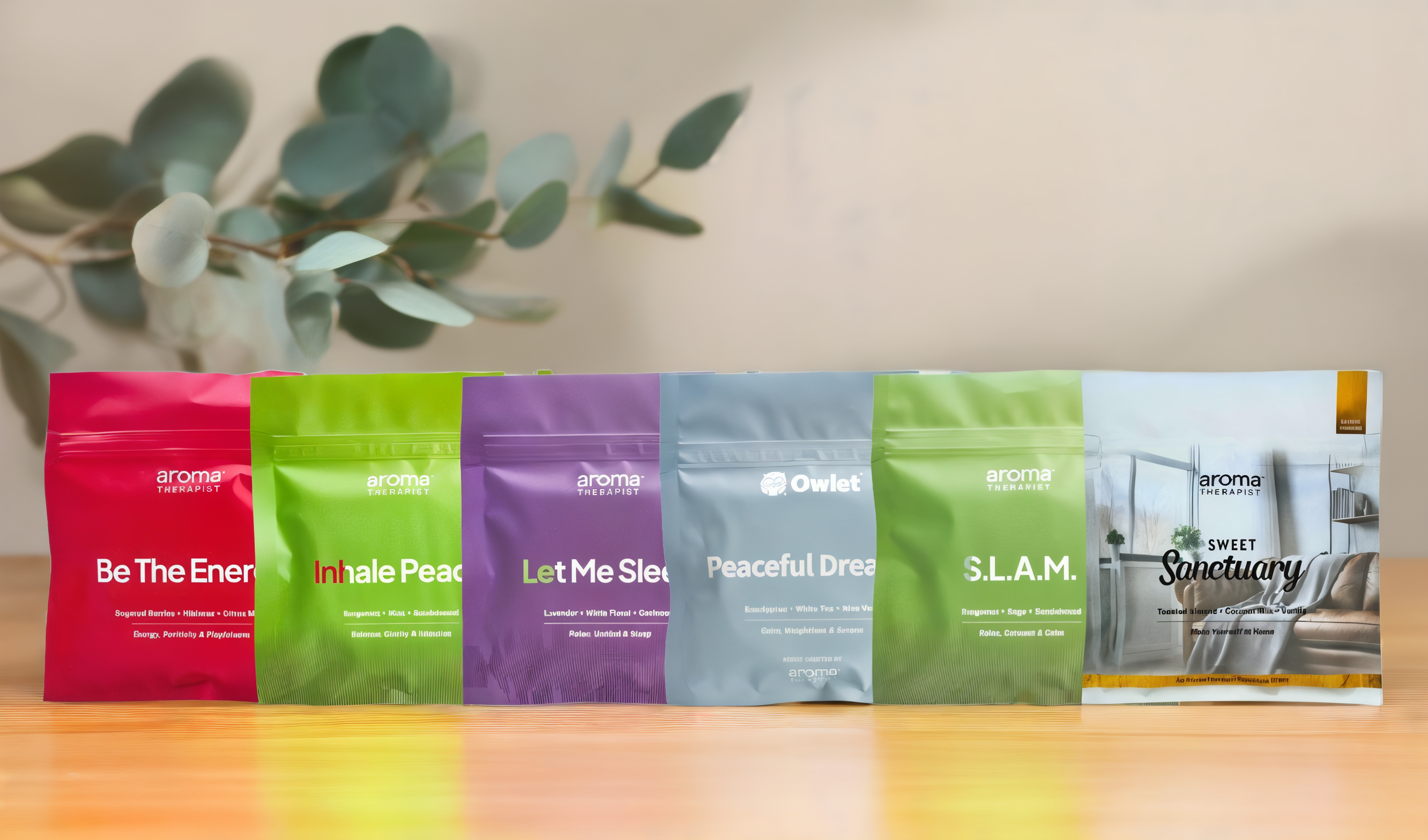 Mind & Body - all six wellness scents