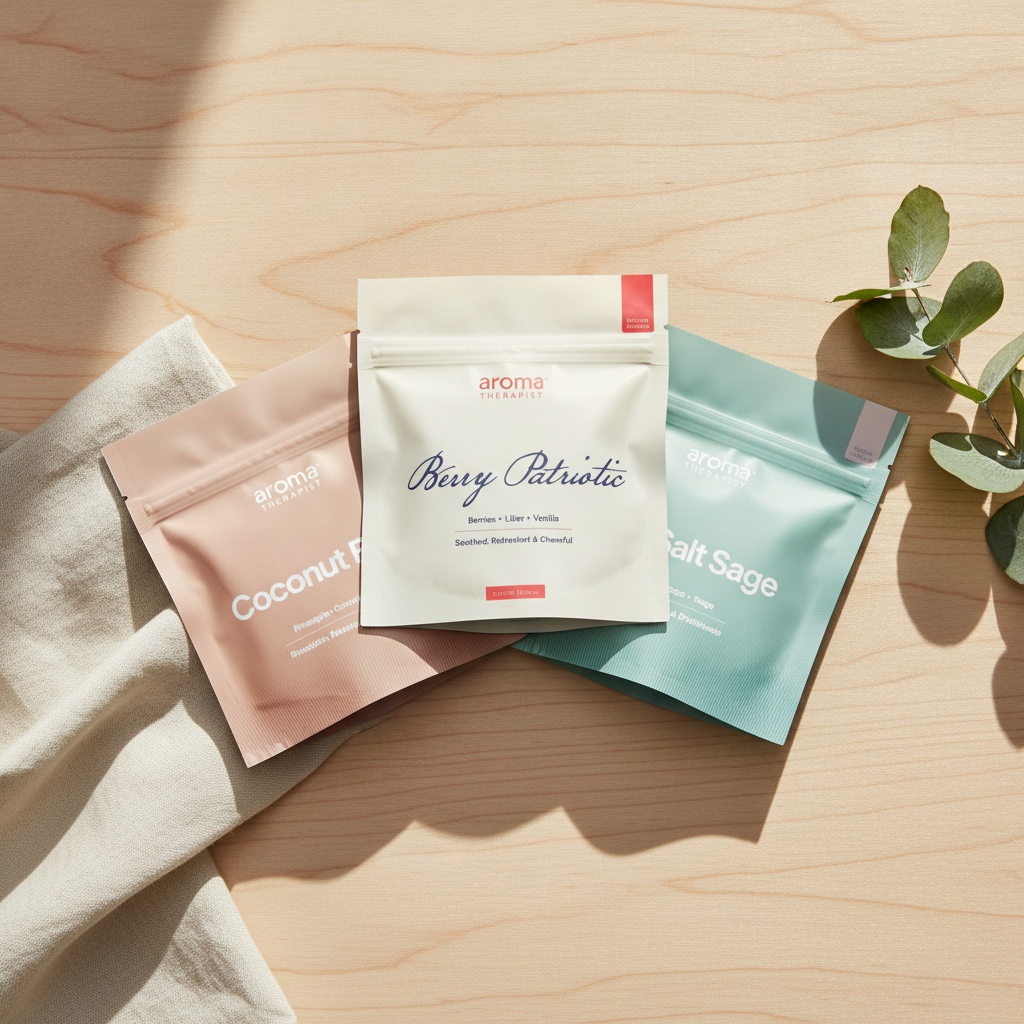 Summer box — Berry Patriotic, Sea Salt Sage, Coconut Float