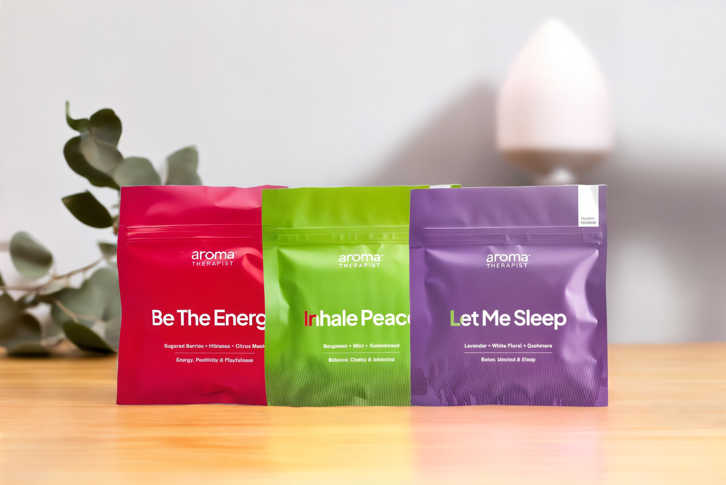 Daily Ritual trio - Be the Energy, Inhale Peace, Let Me Sleep